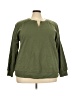 Lane Bryant 100% Cotton Green Sweatshirt Size 18/20 - photo 1
