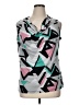 Worthington Gray Sleeveless Blouse Size XL - photo 1