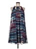Sangria 100% Polyester Stripes Blue Casual Dress Size 6 - photo 1