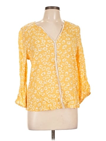 Collective Concepts 3/4 Sleeve Blouse (view 1)