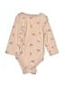 Cloud Island Tan Long Sleeve Onesie Size 0-3 mo - photo 1