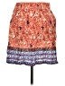 CAbi 100% Rayon Paisley Red Casual Skirt Size M - photo 2