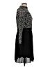 Alexia Admor 100% Polyester Animal Print Black Cocktail Dress Size L - photo 4