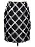 Alfani Argyle Black Casual Skirt Size 12 - photo 1