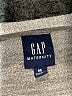 Gap - Maternity Gray Pullover Sweater Size Med Maternity - photo 6