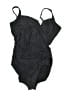 Miraclesuit Solid Black One Piece Swimsuit Size 16 - photo 1