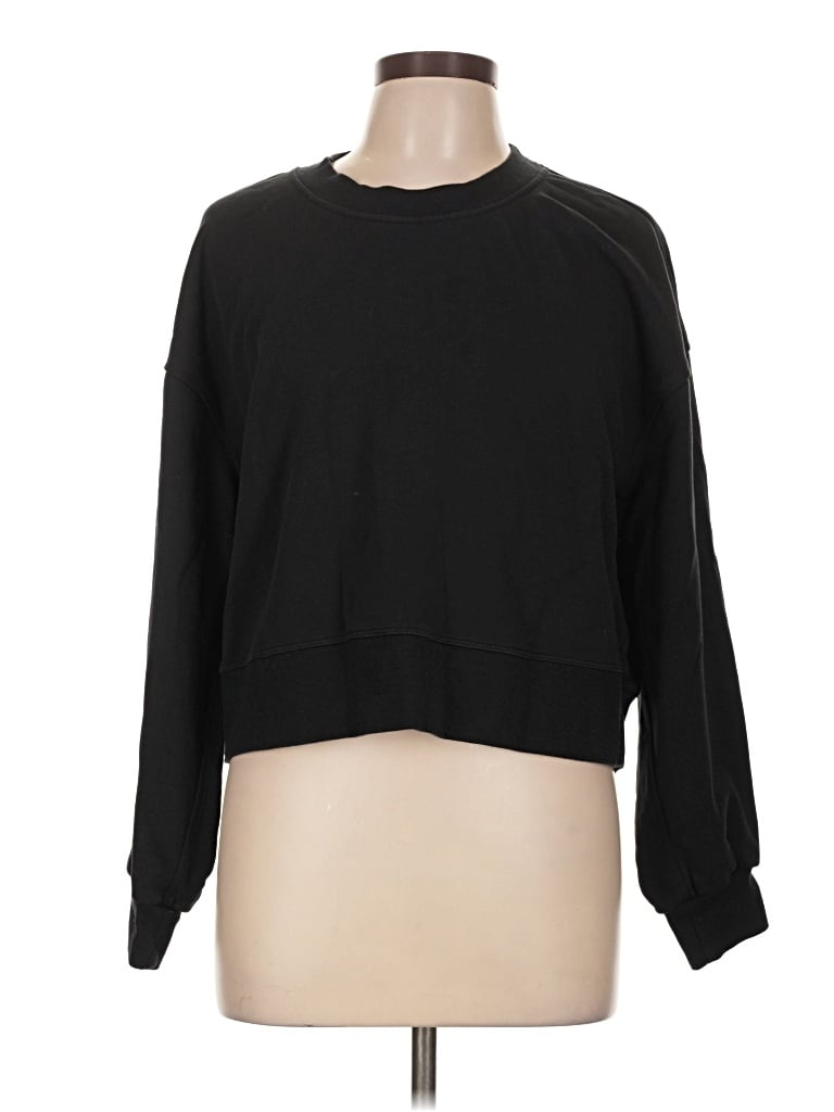 Pre-owned Lululemon Athletica Pullover Sweater In Black