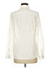 Old Navy 100% Cotton Ivory Long Sleeve Blouse Size M - photo 2
