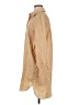 WAYF Tan 3/4 Sleeve Button-Down Shirt Size M - photo 5