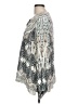 Hale Bob Print Silver Long Sleeve Blouse Size L - photo 5