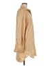 WAYF Tan 3/4 Sleeve Button-Down Shirt Size M - photo 4