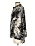 St. John Silver Long Sleeve Silk Top Size 4 - photo 5