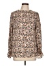 Chenault 100% Polyester Floral Ivory Long Sleeve Blouse Size L - photo 1