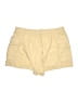 Forever 21 Plus 100% Cotton Solid Yellow Cargo Shorts Size 3X Plus - photo 2
