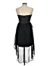 Xhilaration 100% Polyester Black Cocktail Dress Size 9 - photo 2