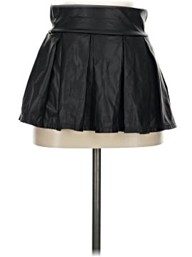 Body Rage Faux Leather Skirt (view 1)