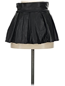 Body Rage Faux Leather Skirt (view 2)