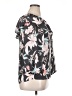 Cooper & Ella 100% Polyester Gray 3/4 Sleeve Blouse Size XL - photo 4
