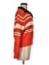 LA MAILLE SEZANE Paris 100% Cotton Stripes Orange Pullover Sweater Size M - photo 4