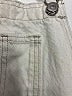 Levi's 100% Cotton White Overall Shorts Size S - photo 3