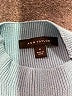 Ann Taylor Blue Long Sleeve Blouse Size M - photo 7