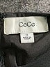 CeCe Solid Black Casual Dress Size 14 - photo 7