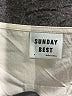 Sunday Best 100% Polyester Ivory 3/4 Sleeve Blouse Size 8 - photo 7