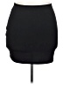 Shein Curve 100% Polyester Solid Black Casual Skirt Size 18 Plus (3) - photo 1