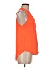 Lush 100% Polyester Orange Sleeveless Blouse Size M - photo 4