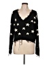 Wild Honey Stars Black Pullover Sweater Size L - photo 1