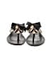 Lavender Label by Vera Wang Black Flip Flops Size 6 1/2 - photo 2