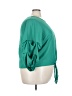 Midnight Sky 100% Polyester Green 3/4 Sleeve Blouse Size 3X - photo 4