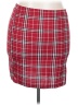 Shein Curve Plaid Red Casual Skirt Size 18 Plus (3) - photo 1
