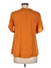 Papillon Orange Short Sleeve Top Size M - photo 2