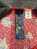 Blue Rain 100% Rayon Red 3/4 Sleeve Blouse Size M - photo 7