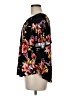 E. Luna Black Short Sleeve Blouse Size M - photo 5