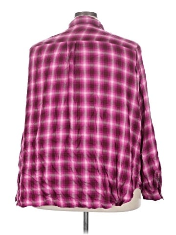 Terra & Sky Long Sleeve Button-Down Shirt (view 2)