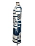 Unbranded Graphic Blue Casual Dress Size M - photo 5