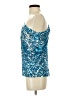 Anna-kaci Blue Short Sleeve Blouse Size S - photo 5