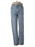 Zara Hearts Blue Jeans Size 6 - photo 1