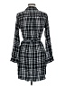 Express 100% Rayon Plaid Black Casual Dress Size M - photo 2