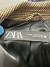 Zara Houndstooth Gray Blazer Size 4 - photo 6