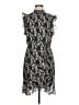 Sam Edelman 100% Polyester Paisley Blue Cocktail Dress Size 10 - photo 1