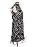 Sam Edelman 100% Polyester Paisley Blue Cocktail Dress Size 10 - photo 4
