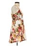 Red Camel Floral White Cocktail Dress Size S - photo 4