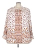 Style&Co 100% Polyester White 3/4 Sleeve Blouse Size 3X - photo 1