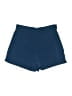 H&M Solid Blue Shorts Size 6 - photo 1
