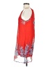 Ella Moss 100% Silk Paisley Red Cocktail Dress Size S - photo 5