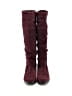 Steve Madden 100% Leather Burgundy Boots Size 6 - photo 2