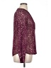Converse One Star 100% Polyester Burgundy Long Sleeve Blouse Size XL - photo 4